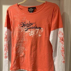 Harley Davidson Size L Long Sleeve Tshirt